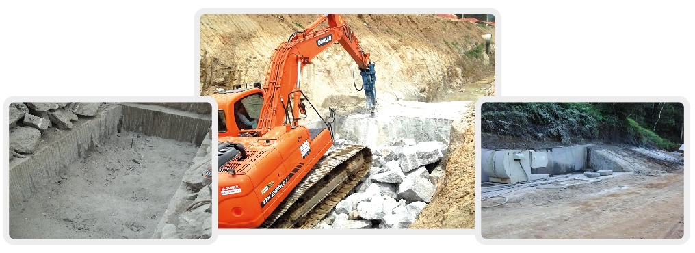 OBRA DE DESMONTE DE ROCHA OBRA DE DESMONTE DE ROCHA